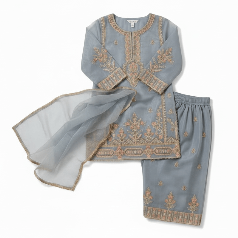 KASHMIR | ORGANZA - Gul-Kari Kids